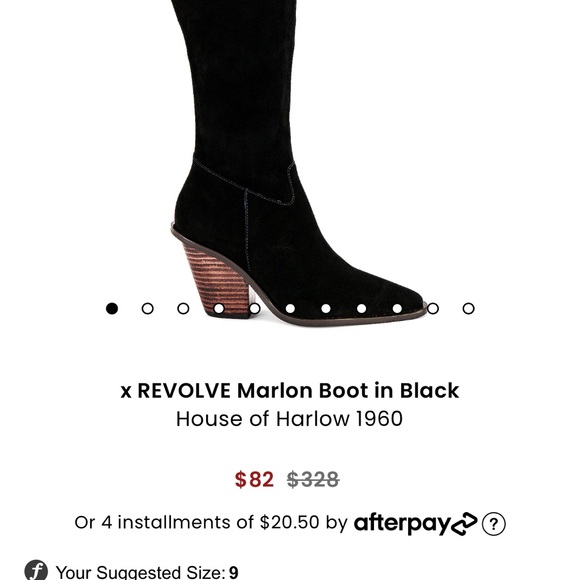 NWOT House of Harlow boots size 9 - Picture 3 of 4